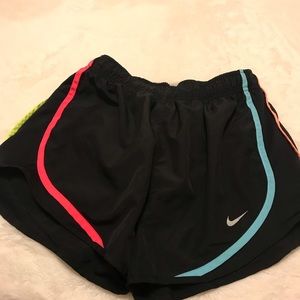 Black nike running shorts (S)